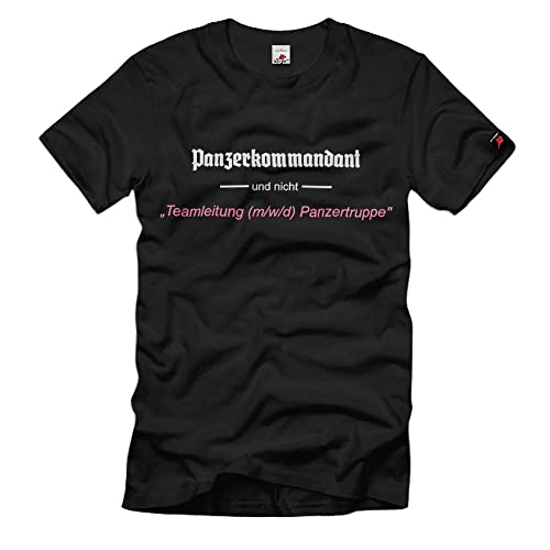 T-shirt de l'armée allemande pour vos sorties outdoor en noir M