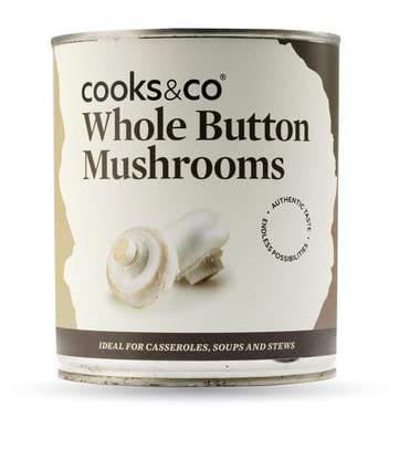 Cooks & Co Whole Button Mushrooms - 1x2.5kg