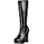 Blk Faux Leather