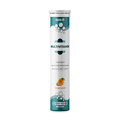 Healthvit Multivitamin Supplements for Men and Women – 20 Effervescent Tablets (Orange Flavour) Healthvit Multivitamin Supplements for Men and Women – 20 Effervescent Tablets (Orange Flavour)