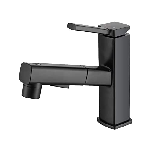 Robinet de lavabo à poignée unique extractible pour laver les cheveux et nettoyer la vasque