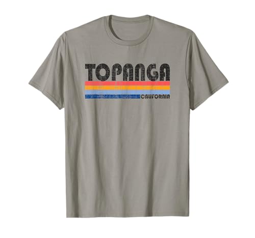 Vintage 70s 80s Style Topanga, CA T-Shirt Vintage 70s 80s Style Topanga, CA T-Shirt