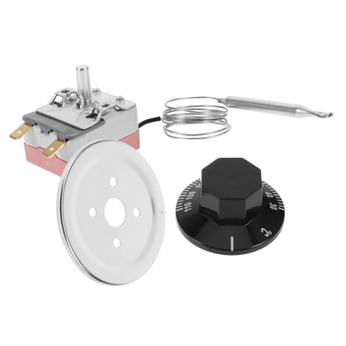 DOITOOL 1Juego Termostato Para Calefacción Eléctrica De Convección Control De Temperatura Interruptor De Calor Con Reemplazo De Termostato Para Radiadores Eléctricos