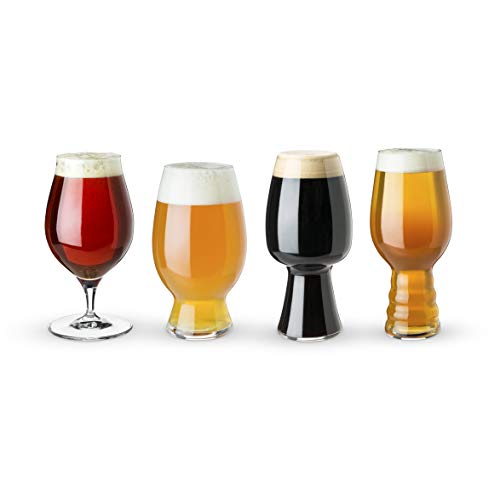 Spiegelau Craft Beer Tasting Kit – Crystal Glass Set x 4 – Assorted