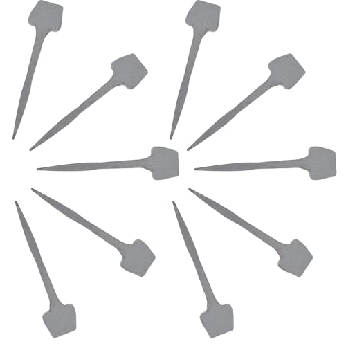 ANDRESLAD Clavos de Herradura de Hierro Pequeños para Caballos, 10 Piezas, Fijadores Resistentes para Herraduras, Clavos de 4 Cm para Equipo de Metal de Herrador, Accesorios para Cuidado