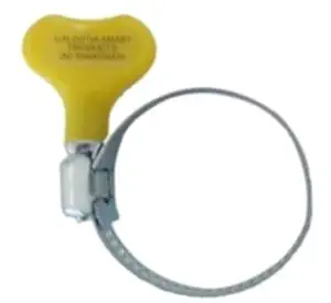 CLAMP with knob for Hose-Pipe- 1.50 inch (8 Pieces)-for Full Range Search 'galgotia Smart'