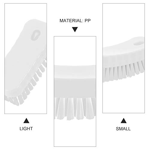 HEALLILY Nagelborstel Stevige Prime Schrobben Borstel Nail Brush Fingernail Scrub - Afbeelding 3