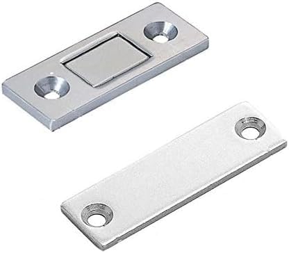 Ultra Thin Shower Door Magnet and Stainless Steel Strike Plate
