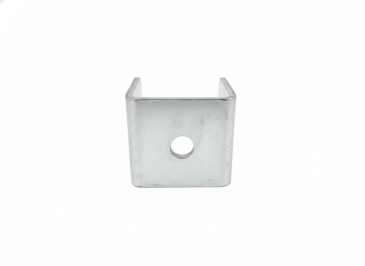 Acciaio Zincato Staffa a U 40x40x3mm Profilo Fai da Te