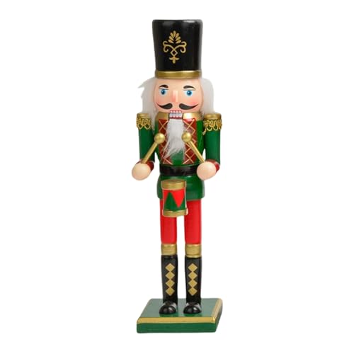Figurines Casse-Noisettes en bois pour décoration de table de fête de Noël - 8