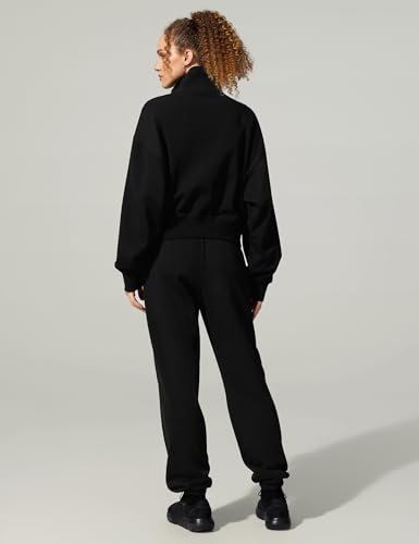 LilySilk Womens Silk Terry Sweatshirt Ladies Zip-up Light Jacket with Stand Collar and Drop Shoulder for Casual or Sports4