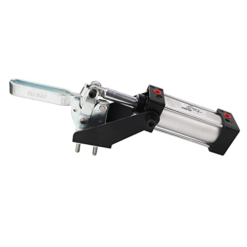 Cylinder Pneumatic Clamp Air Hold Down Clamp with U Bar Woodworking Quick Fixture 500Kg Capacity