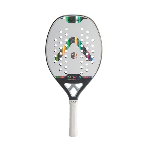 Raquete Beach Tennis Carbono 3K Skagen Branca Alma Genius