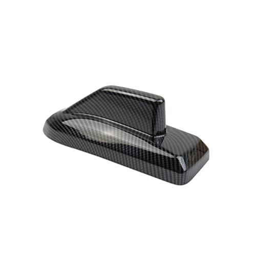 Carbon Fiber Shark Fin Shape Roof Antenna Cover Decor Trim for 2019-2022 Chevy Silverado 1500/GMC Sierra 1500 for 2020-2023 Sierra/Silverado 2500 3500 HD