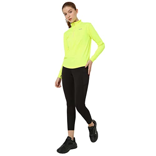 Image of Silvertraq Women's Athleisure Runner Zip Neck T-Shirt