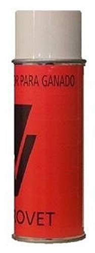 INSPROVET Spray Marcador para Ganado 400ml (Vacas, Cerdos, Cabras, ovejas.) - Aerosol Color Rojo