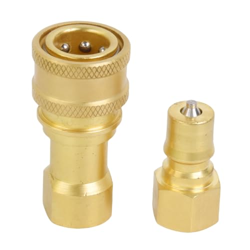 Image of 1 Set Of 1 /4 inch Hydraulic Quick Connect Nipple Compatible With Parker 60 Series Nipples BH2-60 BH2-61