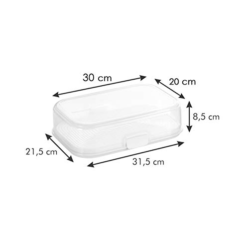 Tagliere Tescoma Precioso 30x20 Cm - In Plastica Antibatterica | Bianco/Verde, Senza BPA - Foto 6
