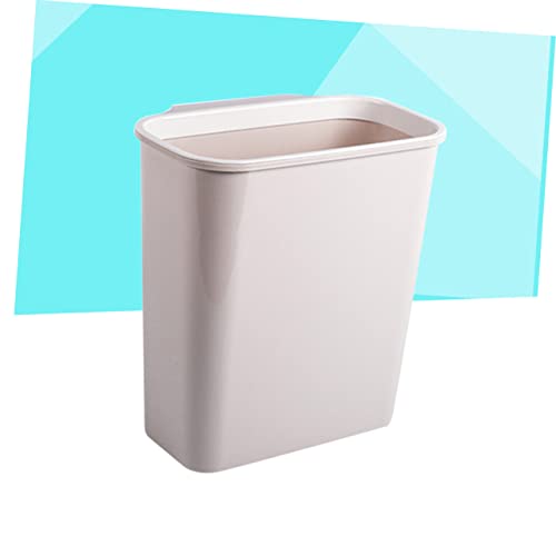 Caneca de basura colgante para cocina Happyyami 10L beige miniatura 5