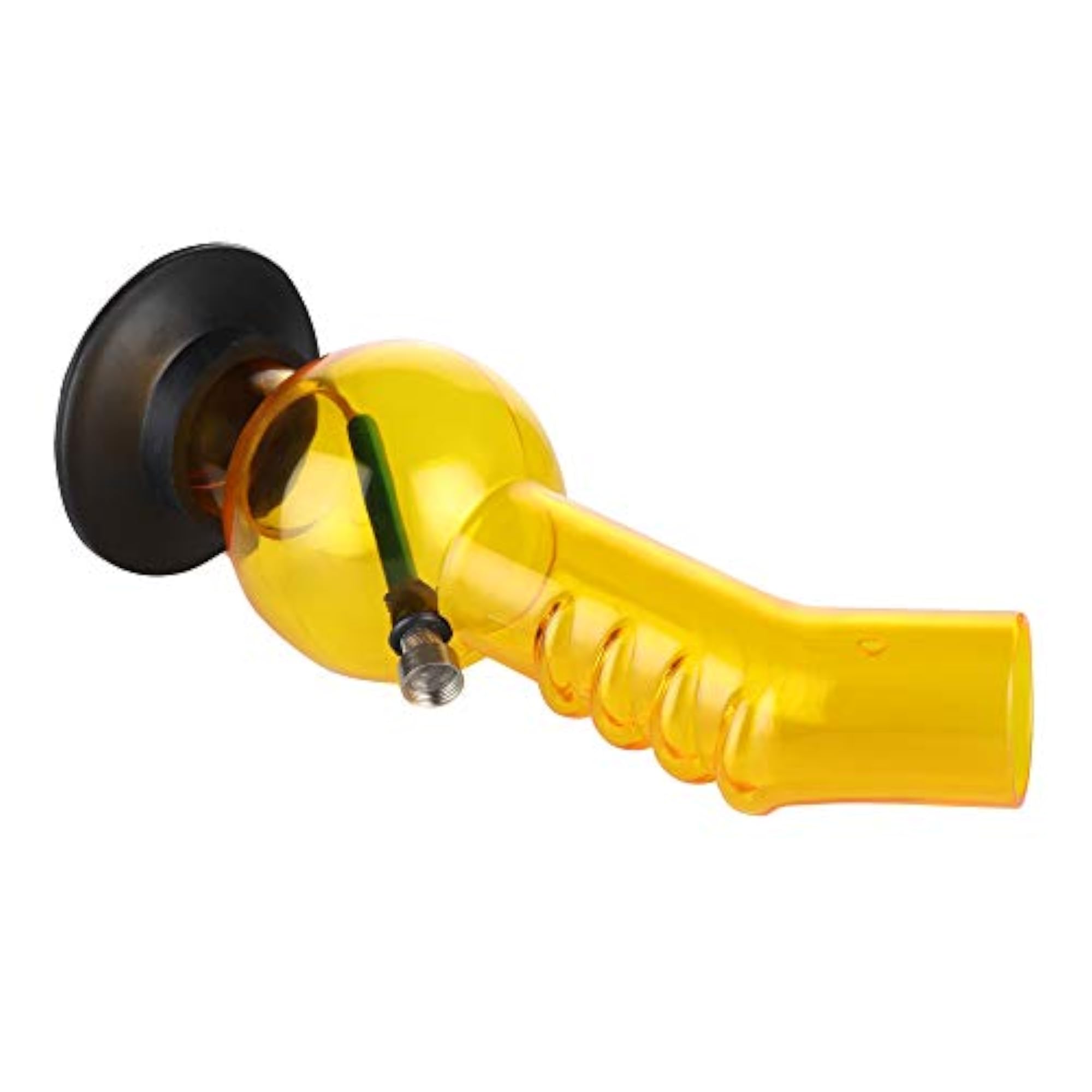 12 Inch Acrylic Single Bulb Gripper Portable Hookah Bong