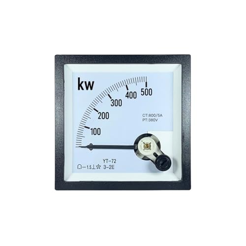 Tabla de frecuencia de CA CP72 para subestaciones y talleres de 380V