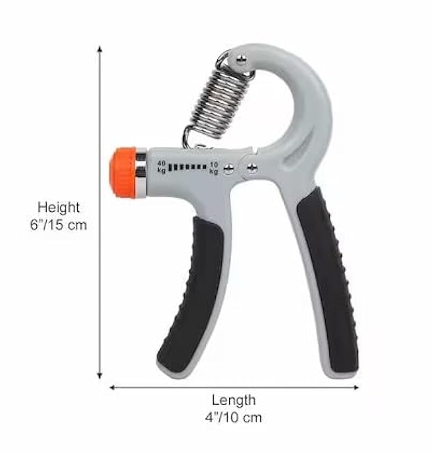 Adjustable Hand Grip Strengthener, Hand Gripper for Men & Women for Gym Workout Hand Exercise Equipment to Use in Home for Forearm Exercise Finger Exercise Power Gripper (Multicolor)