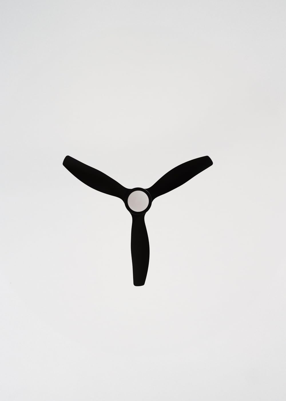 CREATE / WINDSTYLANCE S/Ventilador de techo ABS con luz negro con controlador pared y mando / 40W, Temporizador, Ø112 cm, 6 velocidades,3 temperaturas de luz, verano-invierno, doble altura