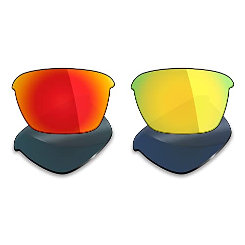 Image of Mryok 2 Pair Polarized Replacement Lenses for Oakley Thinlink Sunglass - Options