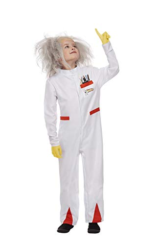 Smiffys Disfraz oficial de Regreso al Futuro Doc, color blanco, L-10-12 Years (52311L)