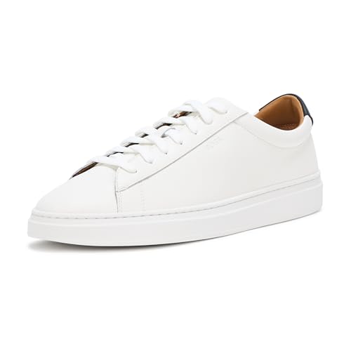 Image of BOSS Men's Kieran Smooth Leather Tennis Sneaker