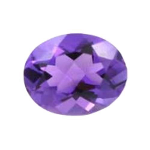 Améthyste naturelle ovale 9x7mm calibrée pour réparer ou sertir vos bagues
