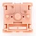 WS Mechanical Keyboard Switches 5 Pins PCB Mount Lubed Linear Switches Pink (35pcs)