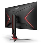 AOC Q27G2S 27" Gaming Monitor, QHD 2K 2560x1440, 165Hz 1ms, G-SYNC Compatible, Height Adjustable, 3-Year Zero-Bright-dot,Black - Image 5