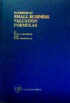 Hardcover Handbook of small business valuation formulas Book