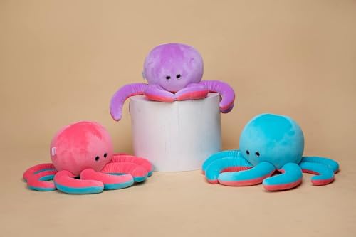 Image of Storescent Stuffed Animal Cute Plush Toy - Hugging Plush Squishy Pillow Toy Gifts (Clumsy Octopus)