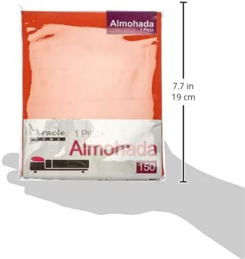 Miracle Home. Pillowcase, anti-peeling, soft and comfortable, 50% cotton, 50% polyester. Bed 150. Orange - Image 5
