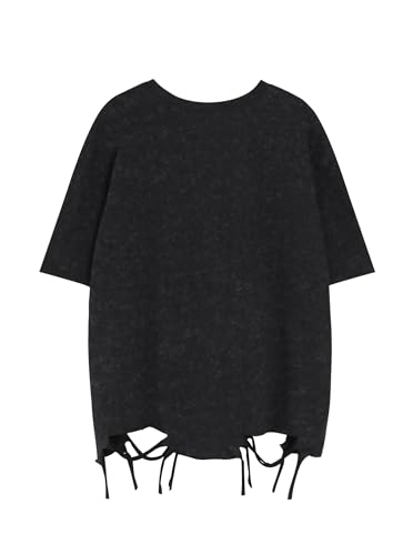 Image of Remidoo Oversized Graphic Tshirts for Women Casual Loose Fit Short Sleeve Tee
