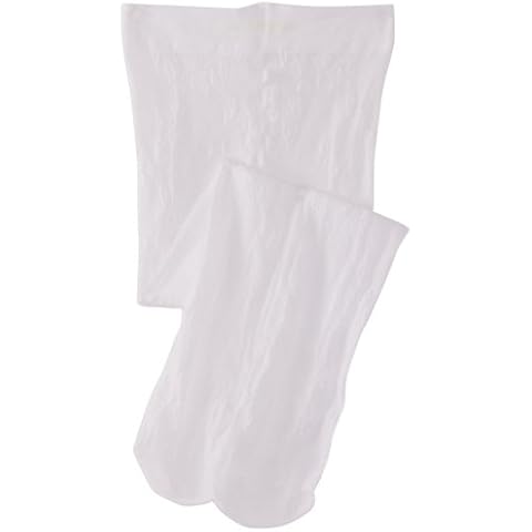 Country Kids White Spring Flower Tights Cover