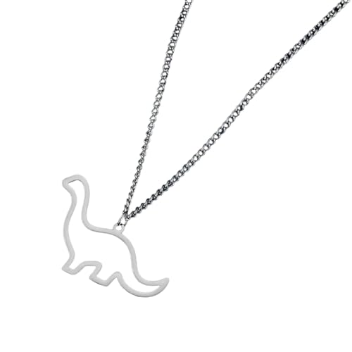 Collier dinosaure Brachiosaurus chaîne tendance pour vos tenues d'été