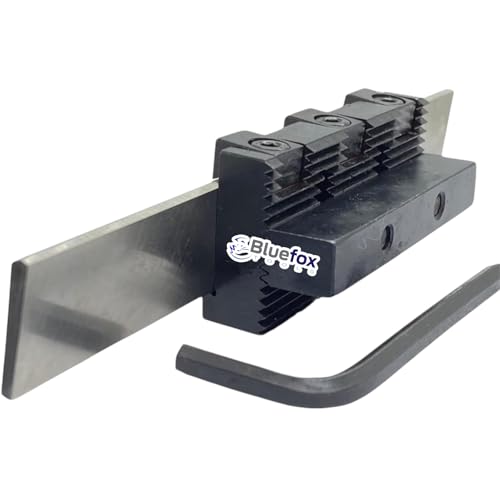 Image of Lathe Adjustable Type Parting Cut Off Tool Holder 10mm Shank With 3 /4 inch HSS Blade | Metal Lathe machine | T Type Cut Off Quality | Steel Tool - Hardened and Precisely Ground