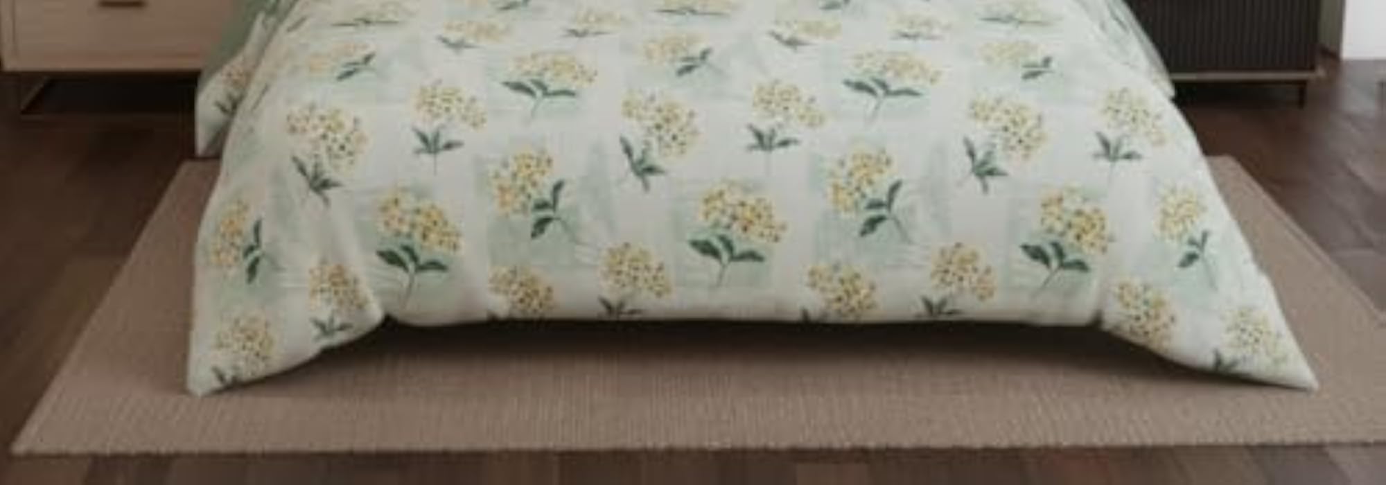 Iconique King Size Bedsheet with 2 Pillow Covers, 100% Cotton