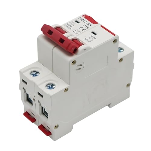Disjoncteur DZ47 2P boîtier modulaire haute performance pour réseau triphasé 400V
