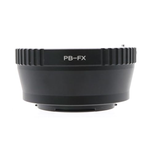 Toileum PB-FXマウントアダプターリング Praktica PB P Bマウントレンズに対応 Fuji Xマウントカメラボディーに対応 X-A1/X-A2/X-A3/X-E1/X-E2/X-Pro1/X-Pro2カメラ用アダプターリング 無限遠実