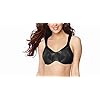 Bali-Womens-Satin-Tracings-Minimizer-Underwire-Bra-DF3562 Bali Women's Satin Tracings Minimizer Underwire Bra, Black, 40DDD