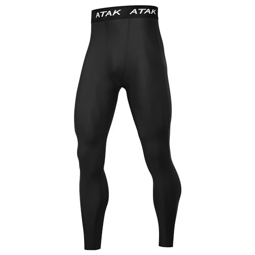 Atak Boys Gaelic Compression Tights Junior Black 11-12 Years