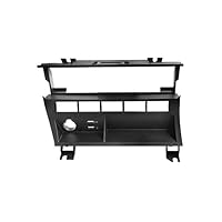 DYNAVIN E46 SE Funktionsträger Blende Mittelkonsole- Verlagerung von Klimabedienteil BZW. Heizungsbedienteil für 2DIN / Doppel DIN Umbau (mit Einzeltaster)