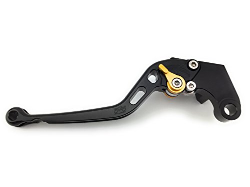 Leviers longs moto CBR 600F et CB 600 Hornet 2007-2016 Noir Or - 6