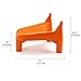 Football Kickoff Kicking Tee Durable Sturdy Rubber Rugby Kicking Tee - Orange 2