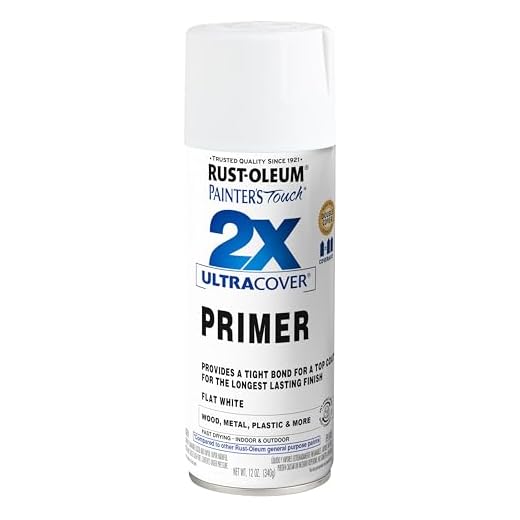 Rust-Oleum Painter's Touch 2X Ultra Cover Spray Primer, Flat White