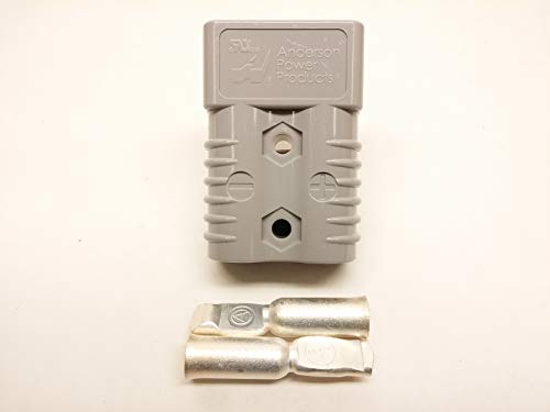 6325G5 Anderson Original Forklift Battery Connector 175 Gray With #2 Tips
